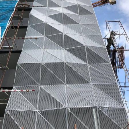 Aluminum Expanded Mesh Exterior Wall